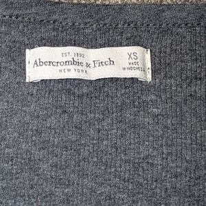 Abercrombie & Fitch Gray Top